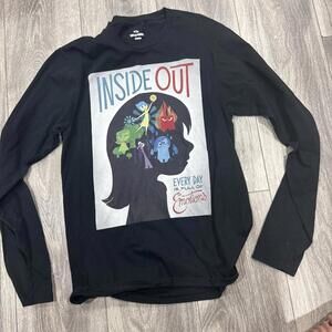 Disney Pixar Inside Out Long Sleeve T-Shirt - Emotions Design